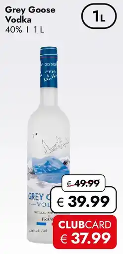 Travel Free Grey Goose Vodka Angebot