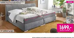 Möbel Boss Boxspringbett Cody Angebot