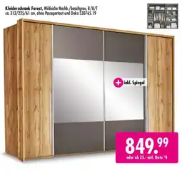 Möbel Boss Kleiderschrank Forest Angebot