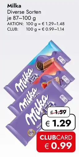Travel Free Milka Angebot
