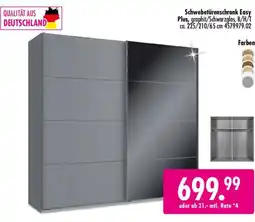 Möbel Boss Schwebetürenschrank Easy Plus Angebot