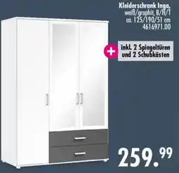 Möbel Boss Kleiderschrank Inga Angebot