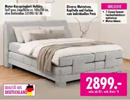 Möbel Boss Motor-Boxspringbett Holiday Angebot