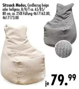 Möbel Boss Sitzsack Modus Angebot