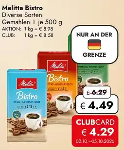 Travel Free Melitta Bistro Angebot
