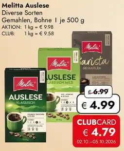 Travel Free Melitta Auslese Angebot