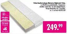 Möbel Boss Visko-Komfortschaum-Matratze Nightstyle Visko Angebot
