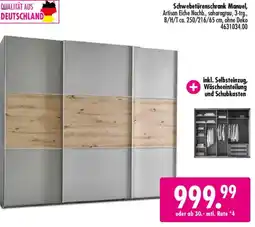 Möbel Boss Schwebetürenschrank Manuel Angebot