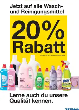Zeeman Wasch- und Reinigungsmittel Angebot