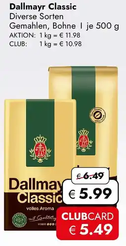 Travel Free Dallmayr Classic Angebot