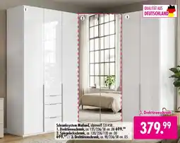 Möbel Boss Schrankssystem Mailand, alpinweiß Angebot
