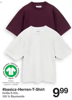 Zeeman #basicz-Herren-T-Shirt Angebot