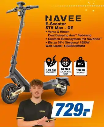 NAVEE E-Scooter ST5 Max - DE