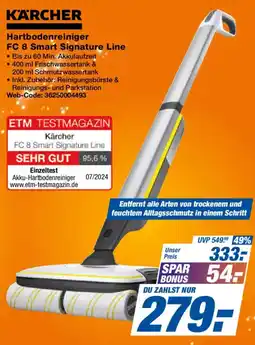 Expert KÄRCHER Hartbodenreiniger FC 8 Smart Signature Line Angebot