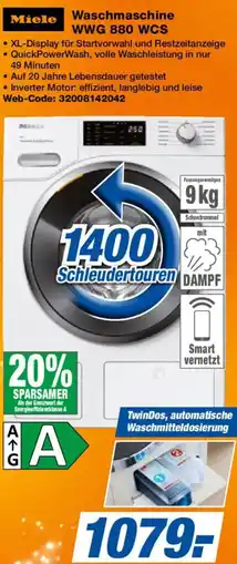 Expert Waschmaschine WWG 880 WCS Angebot