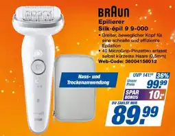 Expert BRAUN Epilierer Silk-épil 9 9-000 Angebot