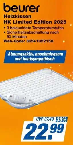 Expert beurer Heizkissen HK Limited Edition 2025 Angebot