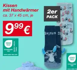 KiK Kissen mit Handwärmer Angebot