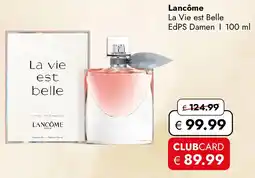 Travel Free Lancôme La Vie est Belle EdPS Damen Angebot