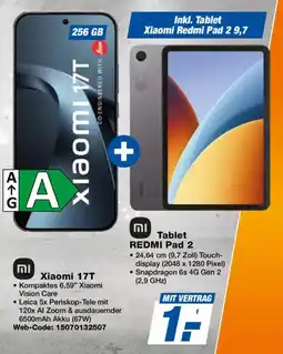 Expert Xiaomi 17T + Tablet Redmi Pad 2 Angebot