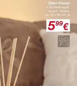 KiK Deko Kissen Angebot