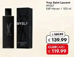 Travel Free Yves Saint Laurent MYSLF Angebot