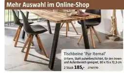 Bauhaus Tischbeine 'Pur Iternal' Angebot