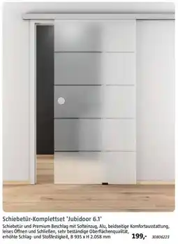 Bauhaus Schiebetür-Komplettset 'Jubidoor 6.1' Angebot