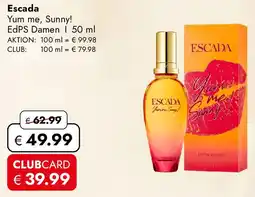 Travel Free Escada Yum me, Sunny! EdPS Damen Angebot