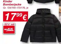 KiK Kinder Bomberjacke Angebot