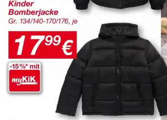 Kinder Bomberjacke