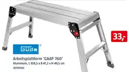 Bauhaus Güde Arbeitsplattform 'GAAP 760' Angebot