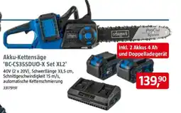 Bauhaus Akku-Kettensäge 'BC-CS355DUO-X Set XL2' Angebot