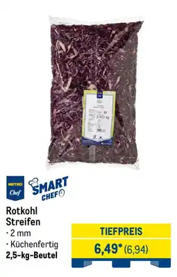 METRO Rotkohl Streifen Angebot