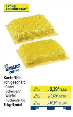 METRO SMART CHEF Kartoffeln roh geschält Angebot