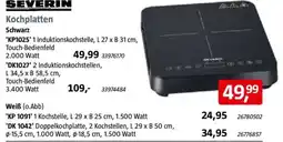 Bauhaus SEVERIN Kochplatten 'KP1025' 1 Induktionskochstelle Angebot