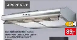 Bauhaus Respekta Flachschirmhaube 'Achat' Angebot