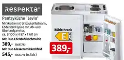 Bauhaus Pantryküche 'Levin' Angebot