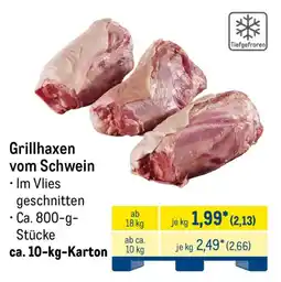 METRO Grillhaxen vom Schwein Angebot