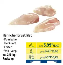 METRO Hähnchenbrustfilet Angebot