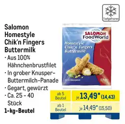 METRO Salomon Homestyle Chik'n Fingers Buttermilk Angebot