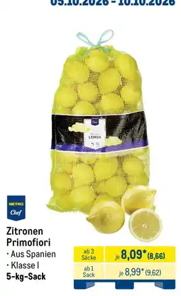 METRO Zitronen Primofiori Angebot