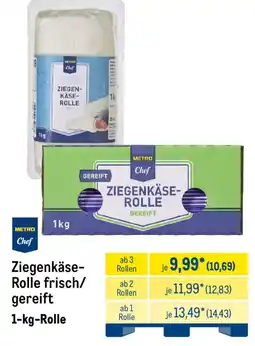 METRO Ziegenkäse-Rolle frisch/gereift Angebot