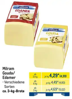 METRO Milram Gouda/Edamer Angebot