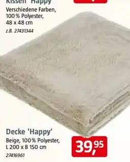 Bauhaus Decke 'Happy' Angebot