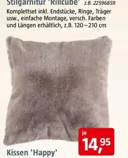 Bauhaus Kissen 'Happy' Angebot
