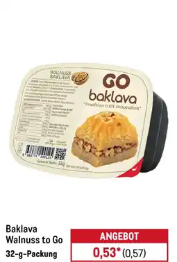 METRO GO baklava Walnuss Angebot