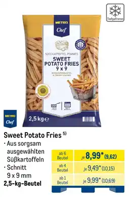 METRO Metro Chef Sweet Potato Fries Angebot