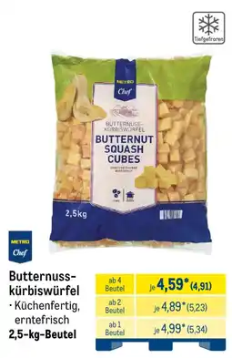 METRO Butternuss-kürbiswürfel Metro Chef Angebot