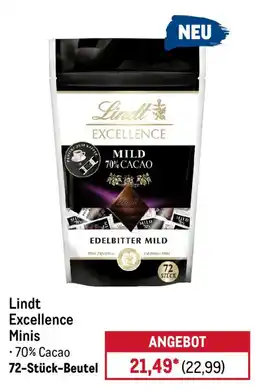 METRO Lindt Excellence Minis Angebot
